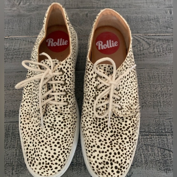 ROLLIE Nation Sneakers Womens
39 US 8 Derby City Snow Leopard
Platform Pony Hair - Picture 2 of 9